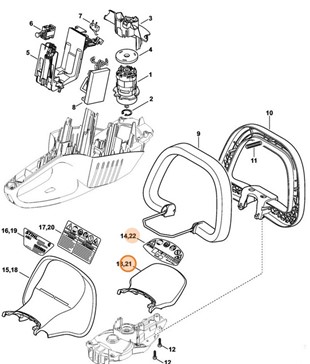 Osłona dłoni, Stihl 48517909109