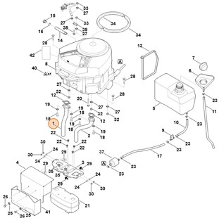 Kolektor, str. prawa, Stihl 61701402525