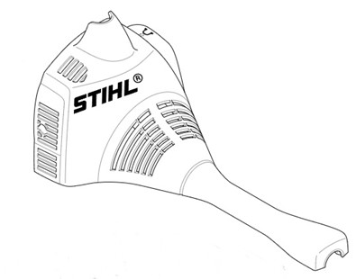 Obudowa silnika strona górna, STIHL 41400203099