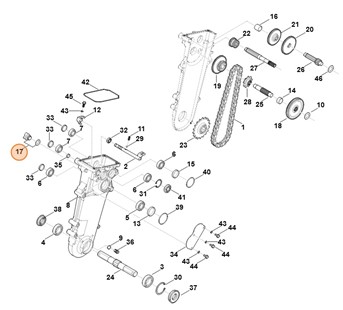 Śruba zamykająca, Stihl 62506416500 