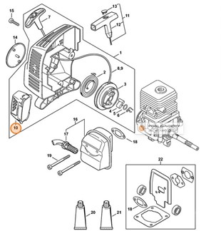 Element dystansowy, Stihl 41400846802