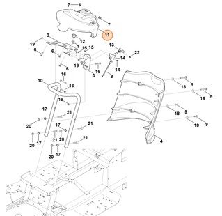 Tablica rozdzielcza, Stihl 61657066210