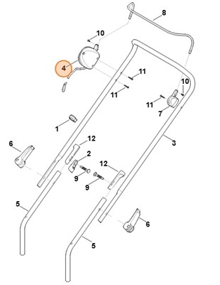 Wyłącznik samoczynny, Stihl 63384300435
