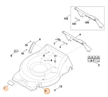 Obudowa, Stihl 63507008522