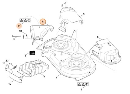 Pokrywa, Stihl 61657002711