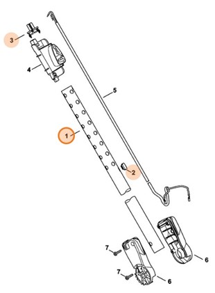 Wysięgnik, Stihl 48167107101