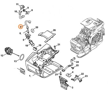Wąż, Stihl 11453587704