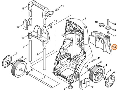 Pojemnik, Stihl 47577010800