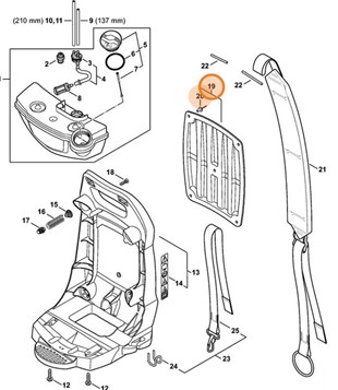 Wykładzina barkowa, Stihl 42417908001