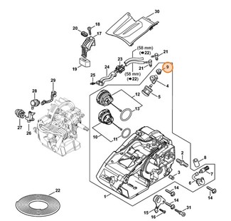 Tulejka, Stihl 11419890600