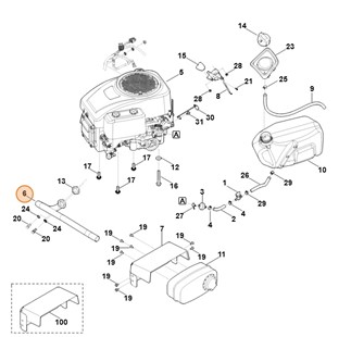 Kolektor, Stihl 61401402520
