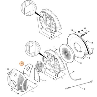Wkładka tłumiąca, Stihl 42827063230