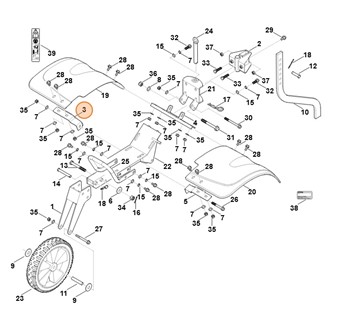 Uchwyt, Stihl 62507104501