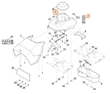 Obudowa, Stihl 60127008531