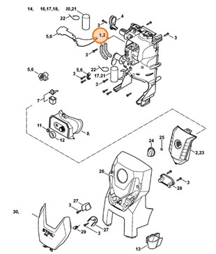 Obudowa, Stihl 47765001001