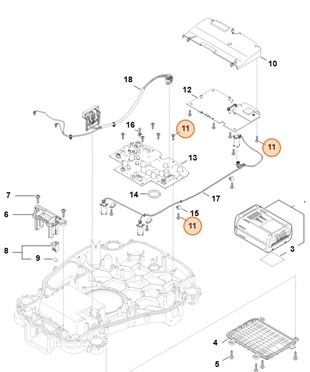 Moduł elektroniczny, Stihl IA014301420