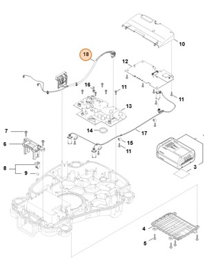 Wiązka kabli, Stihl IA014403000