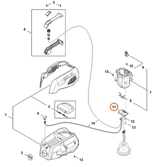 Moduł elektroniczny, Stihl SA044301450