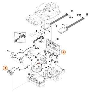 Moduł układu elektronicznego, Stihl 63014301483