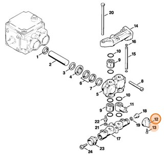 Pokrętło, Stihl 47127084300