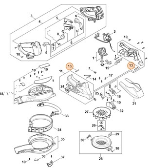 Kołek, Stihl SA029710300