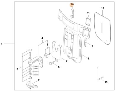 Sprzączka, Stihl BA017187902