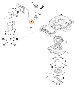Wrzeciono, Stihl 63017031050