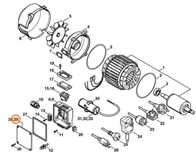 Pokrywka, Stihl 47194320605