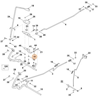 Głowica widlasta 6x12, Stihl 96660210200