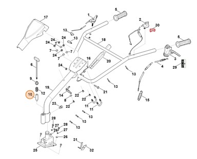 Sworzeń, Stihl 62507162000
