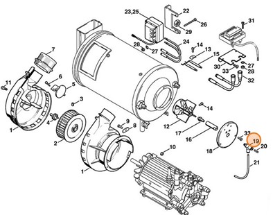 Złącze śrubowe, Stihl 47245200710
