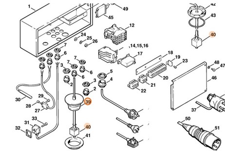 Przełącznik pływakowy, Stihl 47124300511