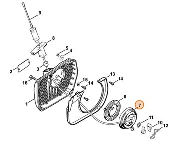 Rolka linki, Stihl 11241950400