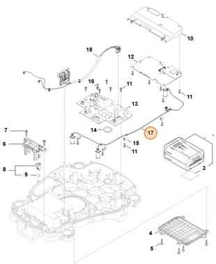 Wiązka kabli, Stihl IA014403001