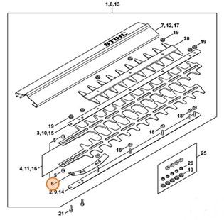 Taśma sprężysta, Stihl 42307131715