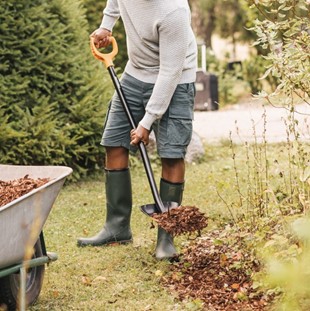 Szufla metalowa SOLID, uchwyt „D”, Fiskars 1066718