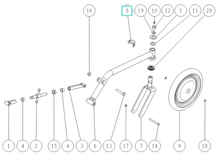 Zawleczka, Orec 0258-70200