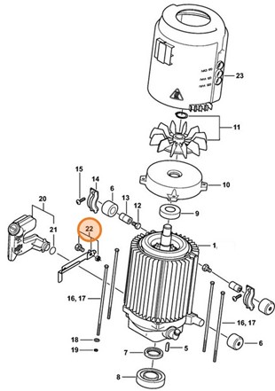 Zestaw Wspornik blaszany, Stihl 47880071008