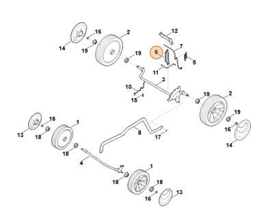 Sprężyna naciągowa, Stihl 63587035100