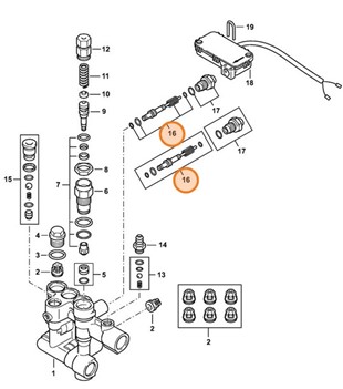 Tłok sterujący, Stihl 47885100300