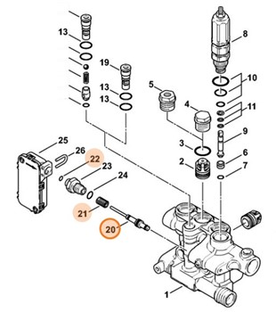 Tłok sterujący, Stihl 47575100301