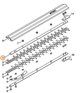 Prowadnica 500 / 20", Stihl 42307043500