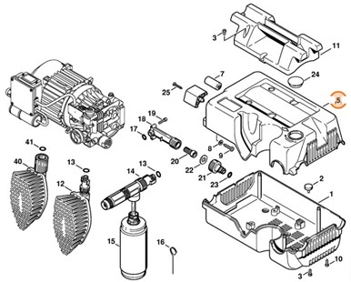 okrywa górna, Stihl 47197062104