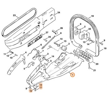 Rama rękojeści, Stihl 42017905601