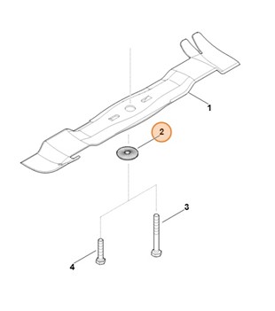 Podkładka sprężynująca, Stihl 00007026600