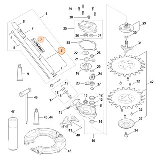 Wysięgnik, Stihl 41807107152