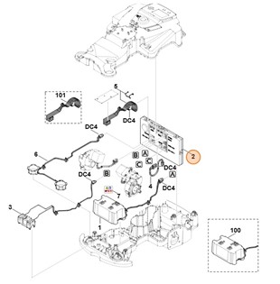 Moduł układu elektronicznego, Stihl 63014301476