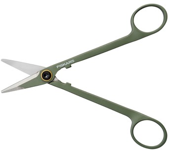 Plant Care Precyzyjne nożyczki do roślin długie + pojemnik, Fiskars 1075315