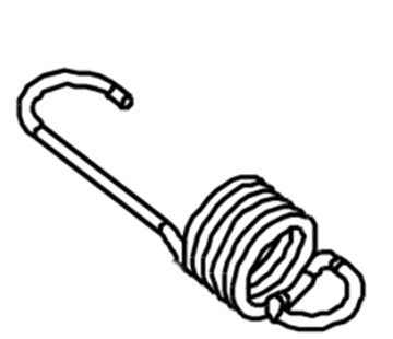 Sprężyna powrotna blokady, Orec 0031-10700