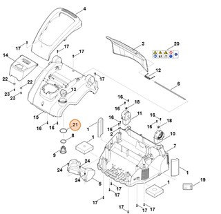 Podkładka, Stihl 62917160200
